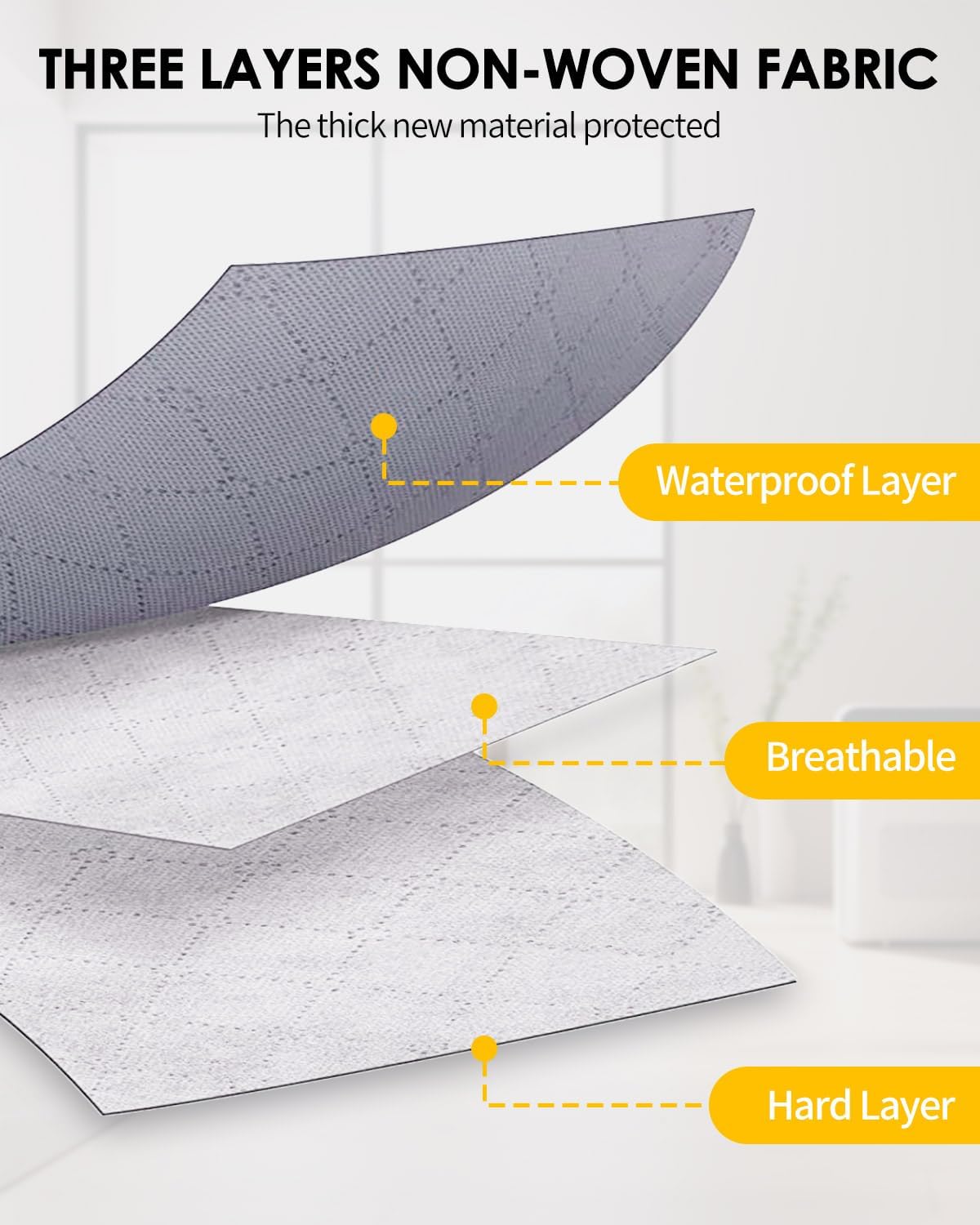 90L Large Capacity Clothes Storage Bags with Zips, Storage Boxes with Lids, Reinforced Handle, Foldable, Thick Fabric, for Comforters, Clothes, Blankets, Bedding, 4 Pack, Dark Grey