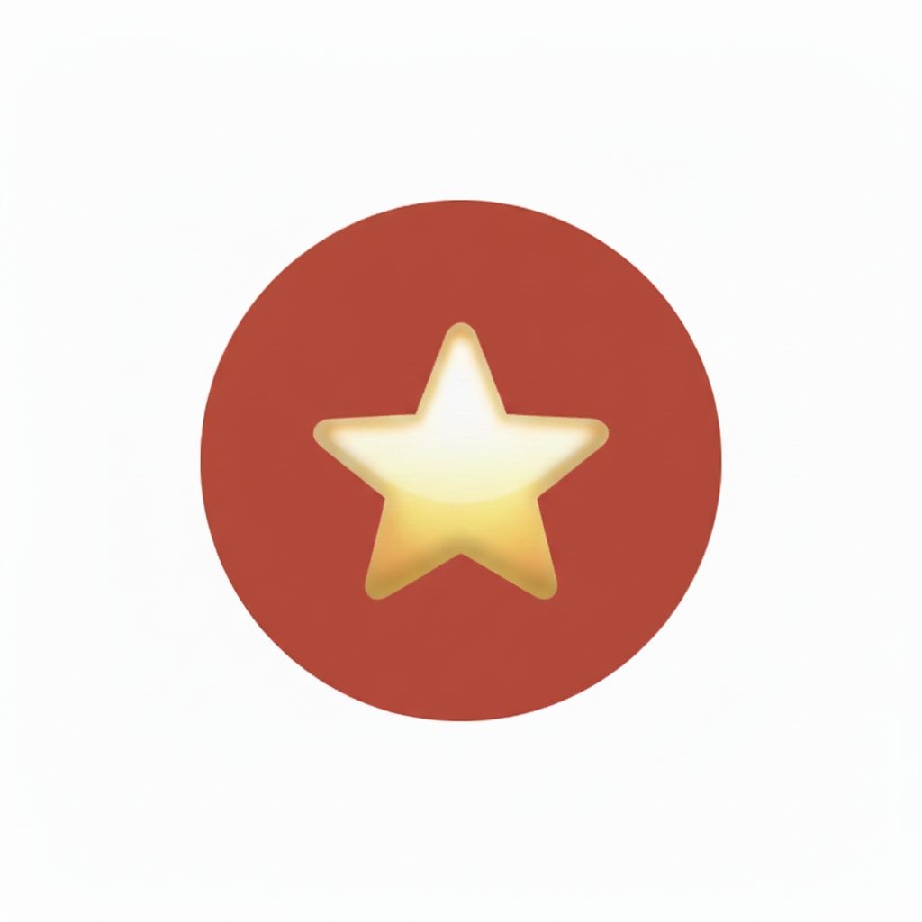 Gold Star Icon